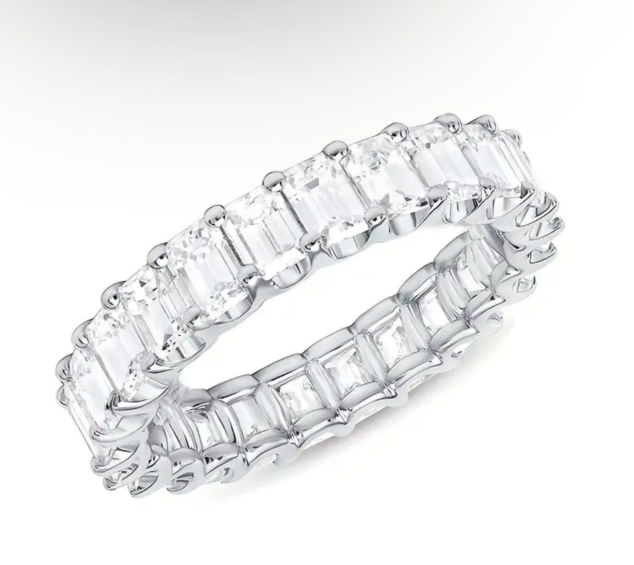 Emerald Eternity Band