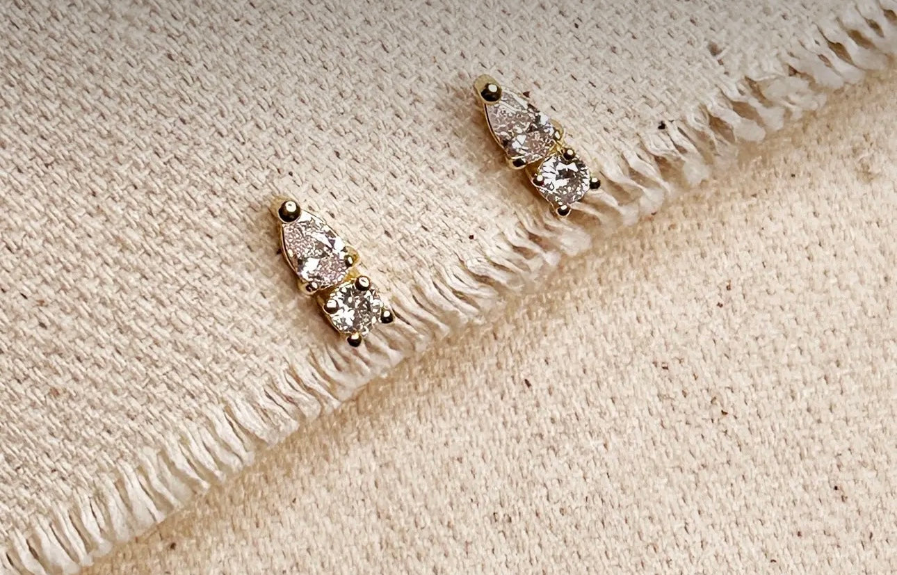 Mini Drop Stud Earring