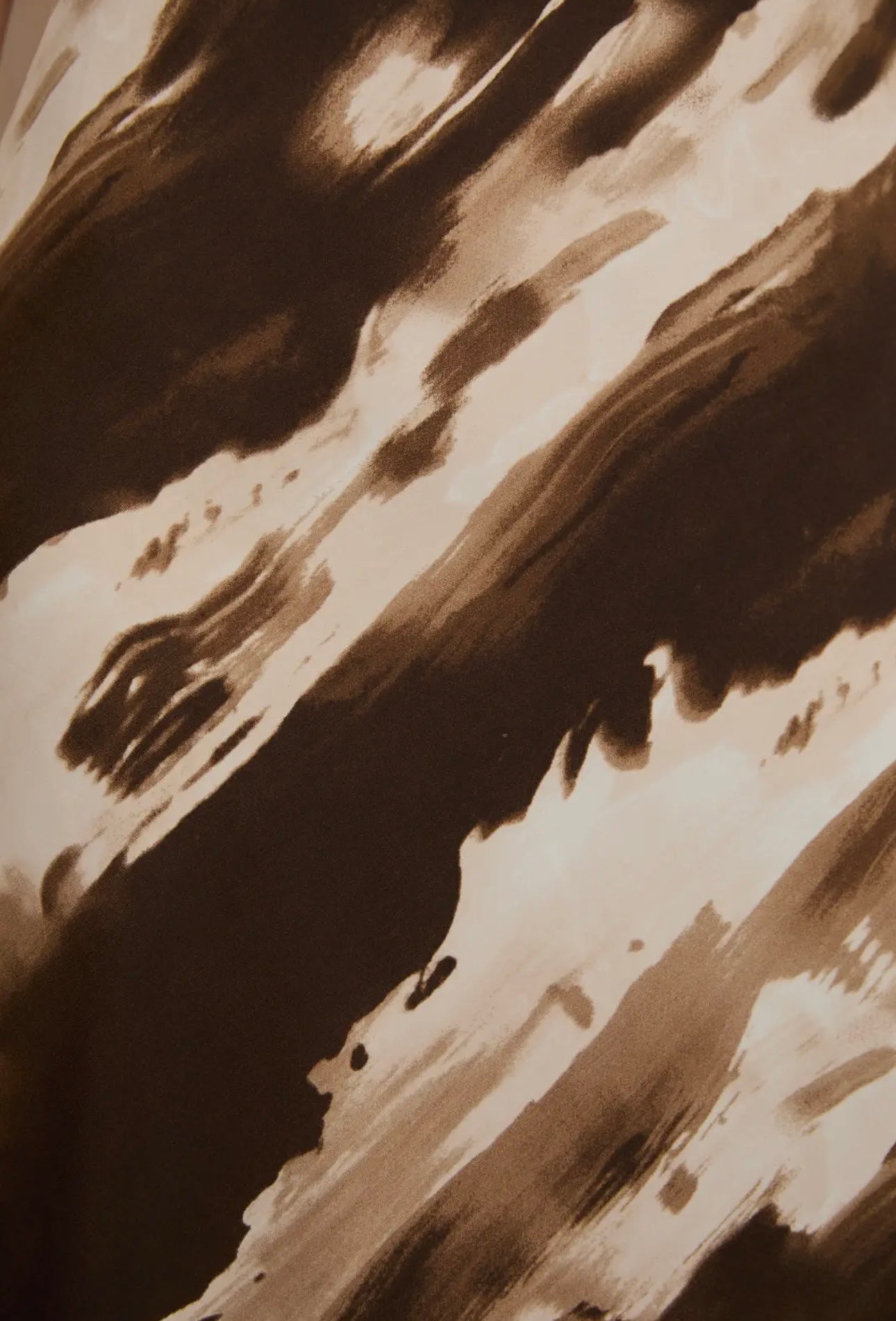 Abstract Midi Dress