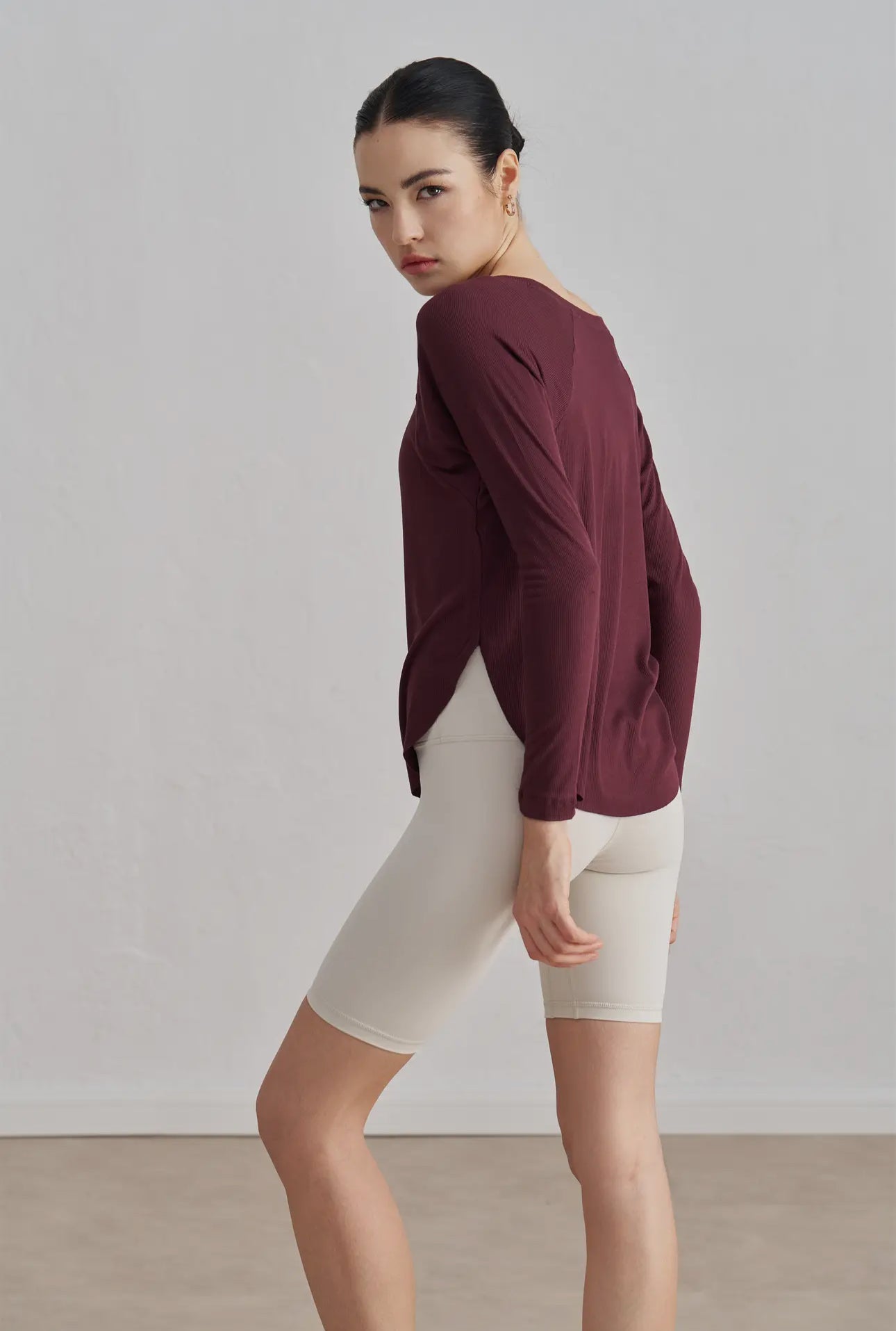 Selene Boat Neck Long Sleeve