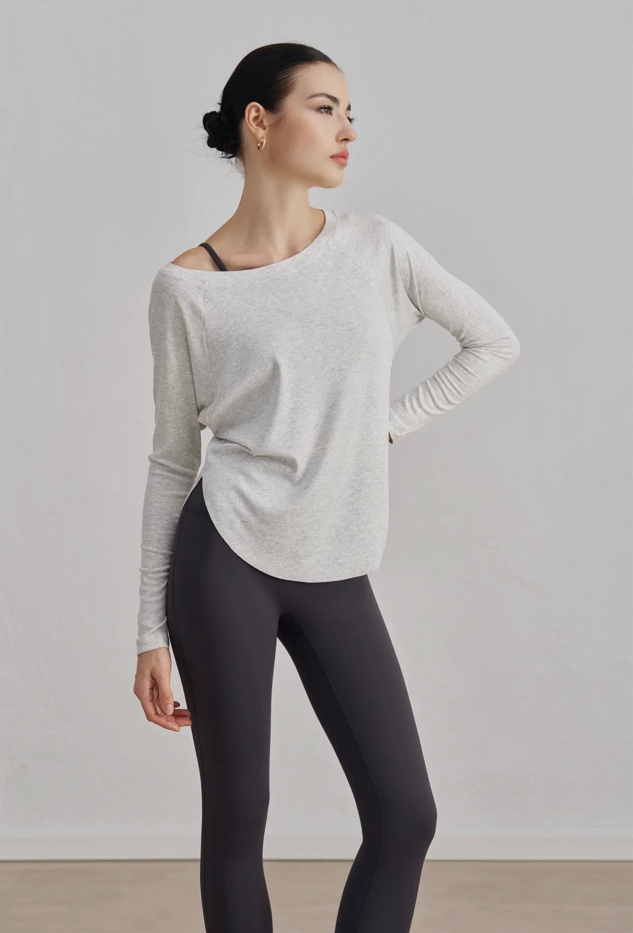 Selene Boat Neck Long Sleeve