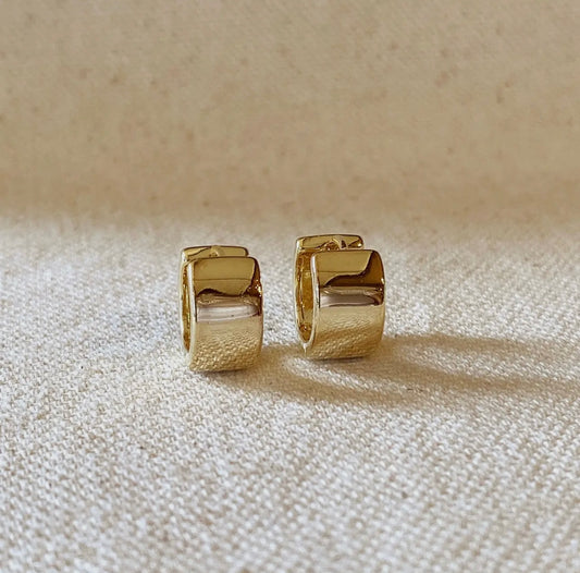 Chunky Gold Hoop