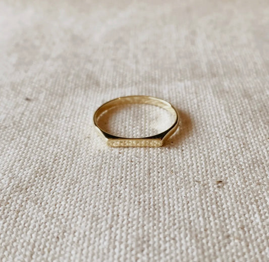Flat Top Ring