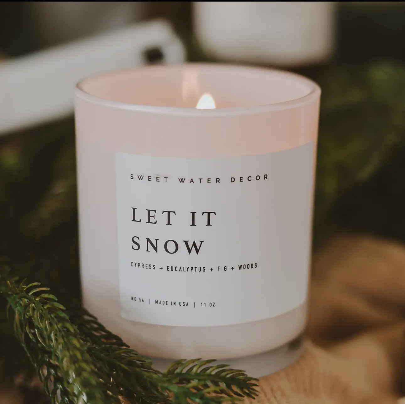 Let it Snow 11 oz. Soy Candle