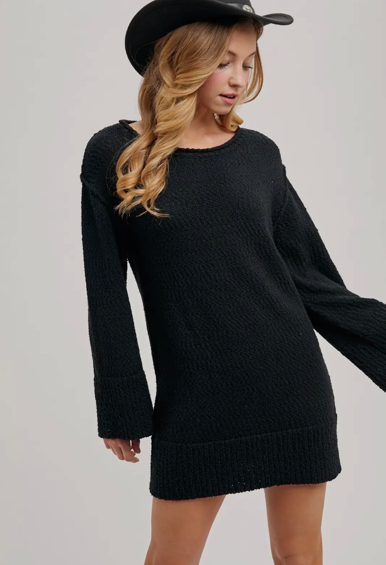 Chunky Knit Tunic Dress