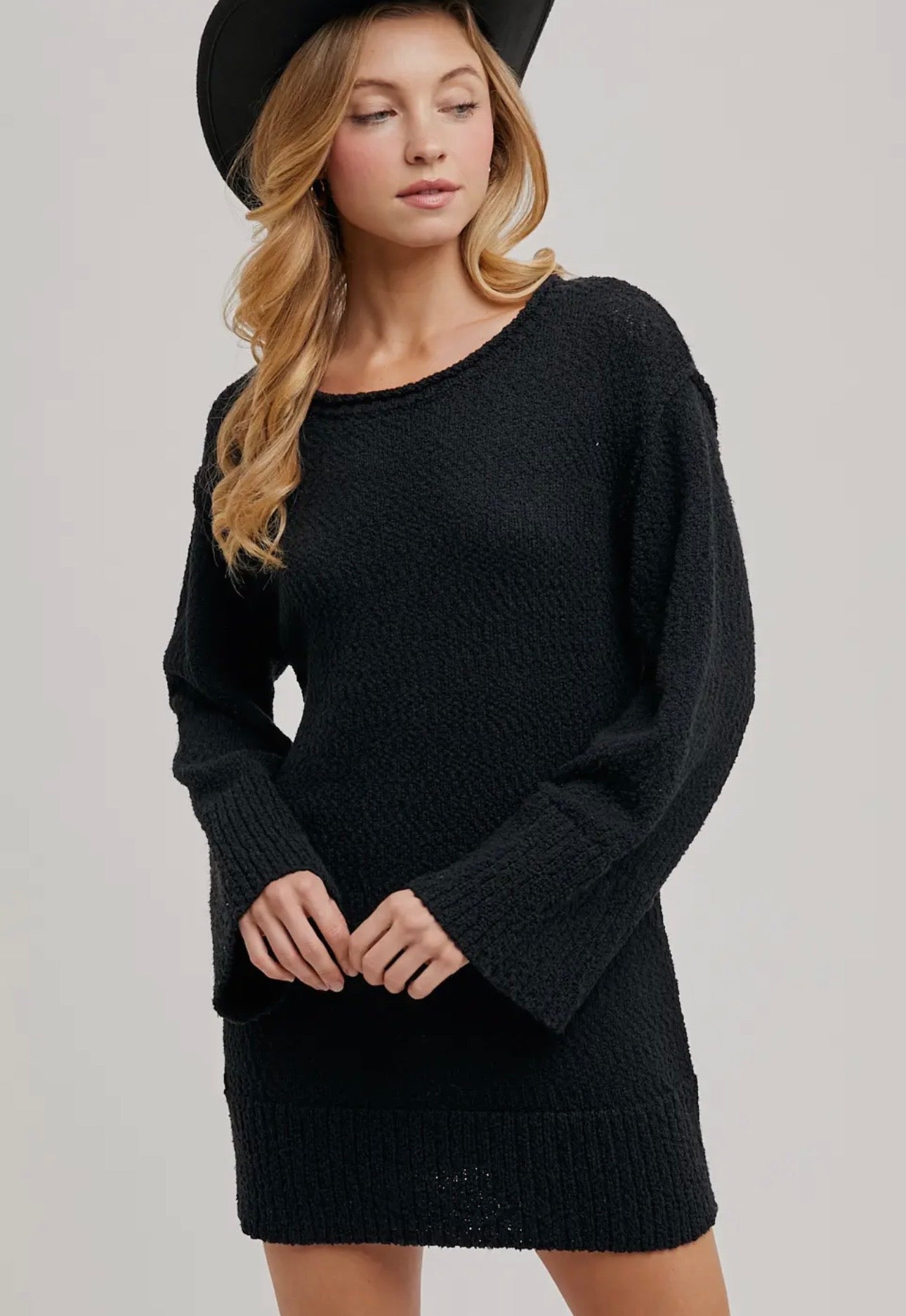 Chunky Knit Tunic Dress