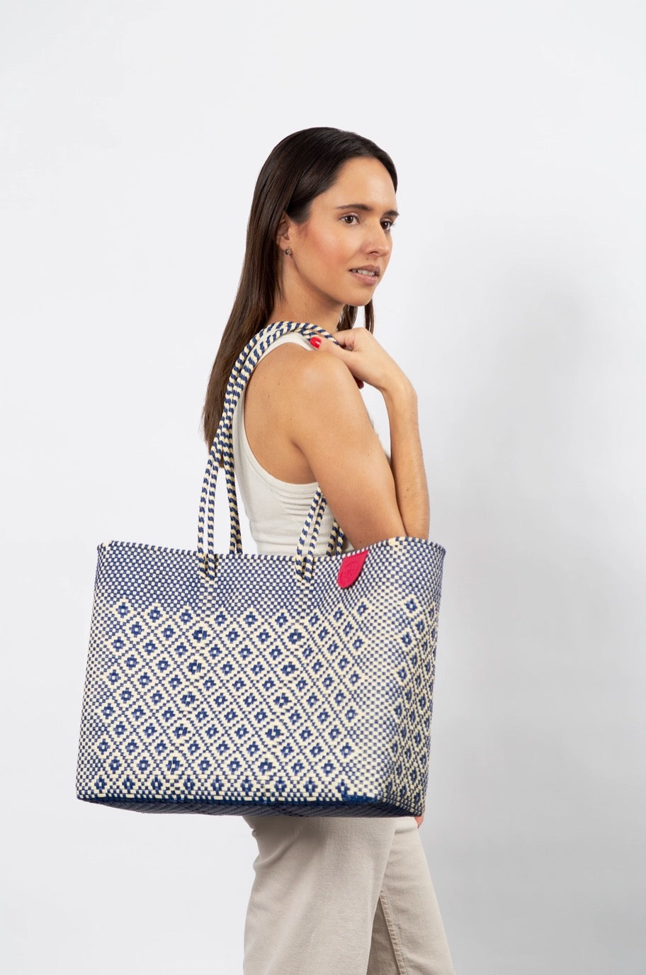 Tin Marin Mixte Woven Super Tote