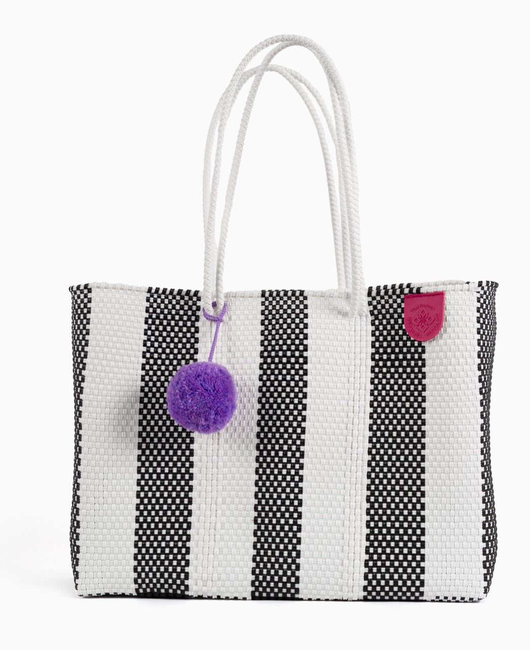 Tin Marin Zebra Woven Super Tote