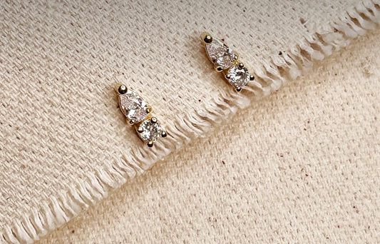 Mini Drop Stud Earring