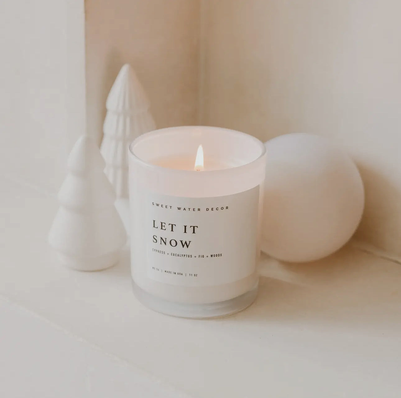 Let it Snow 11 oz. Soy Candle