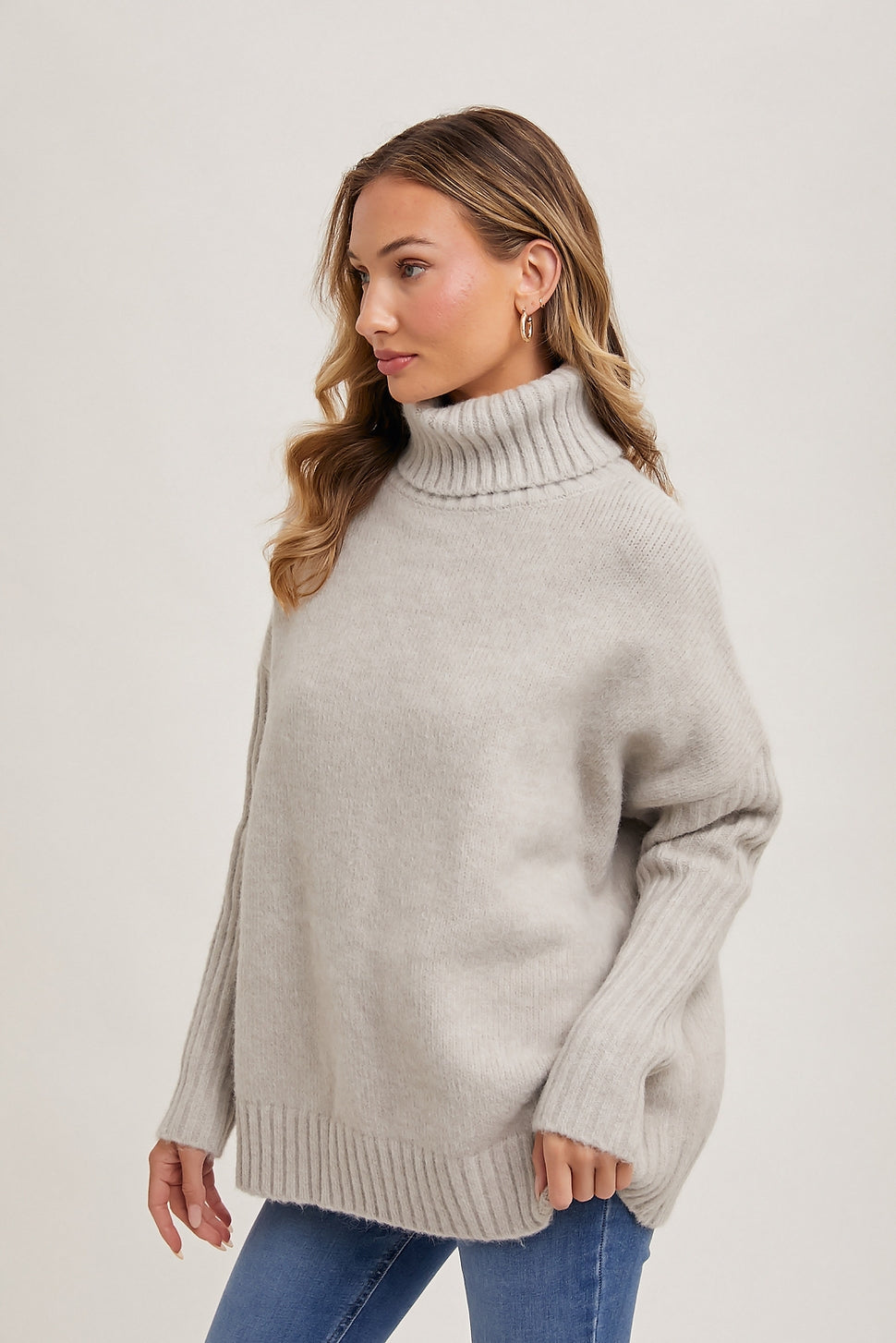 The Taylor Oversized Turtle Neck Sweater