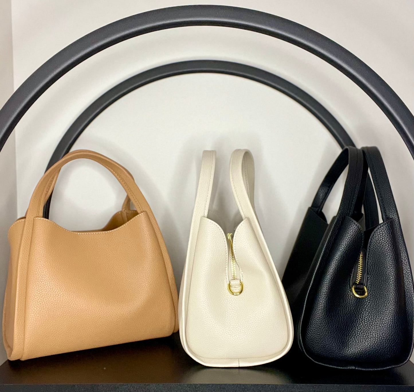 The Jackie Leather Mini Tote