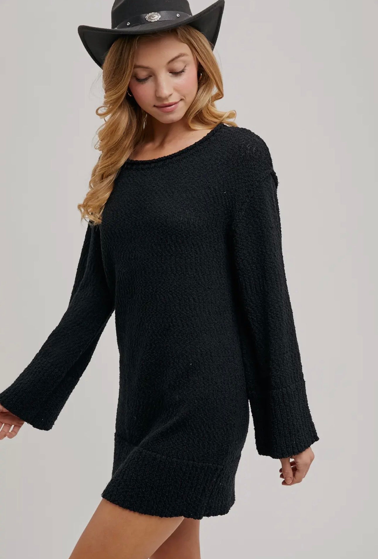 Chunky Knit Tunic Dress