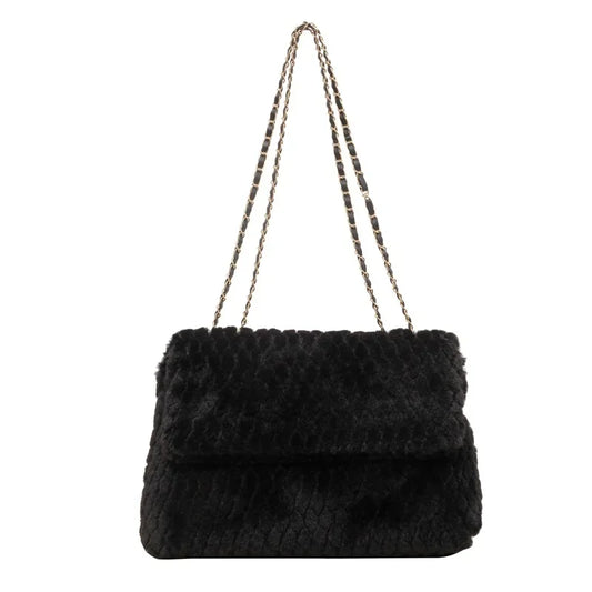 Luxe Faux Fur Handbag