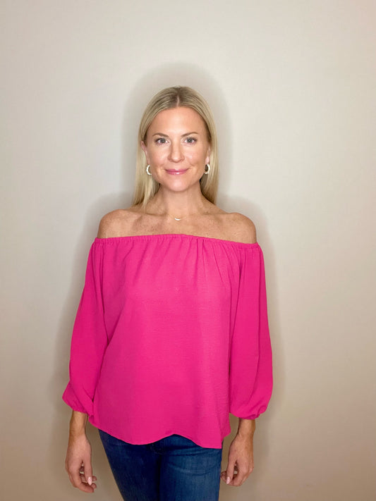 The Gemma Off the Shoulder Top