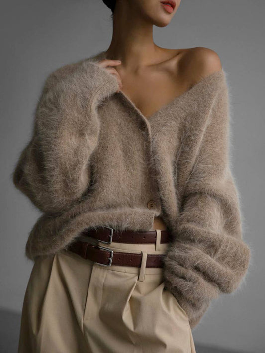 The Emme Fluffy Cardigan