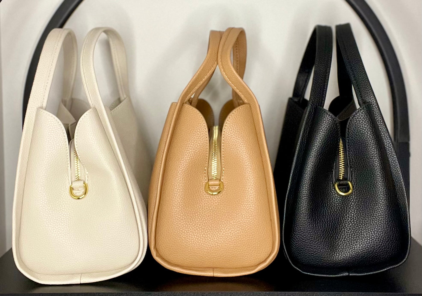 The Jackie Leather Mini Tote