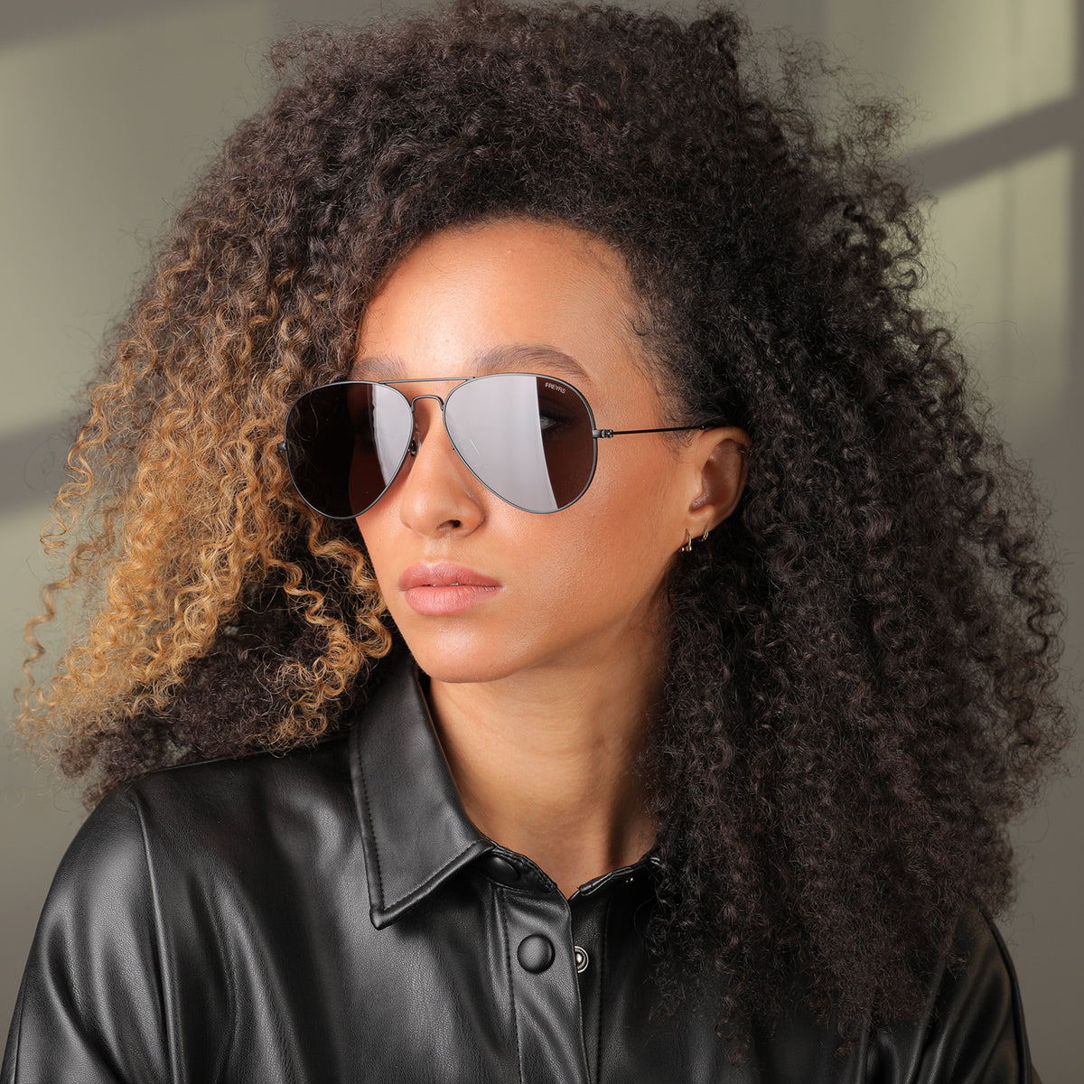 Freyrs Sunglasses - Morgan Aviator - Black