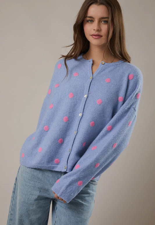 Polka Dot Cardigan